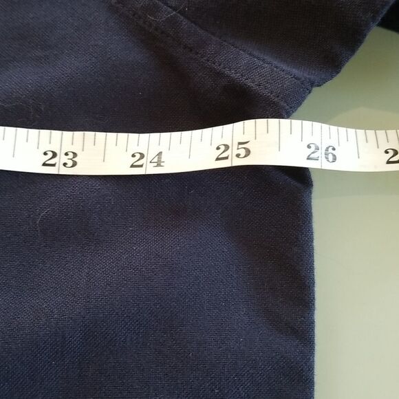 Ralph Lauren Navy Blue Button Down Shirt - Picture 5 of 8